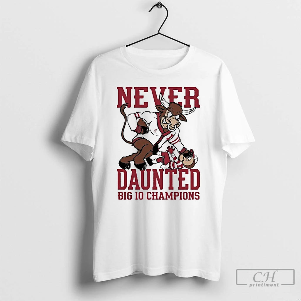 Classic Never Daunted Iu Football Big 10 Champions T-Shirts, Hoodie, Sweatshirt | AU01DripNestTees.com