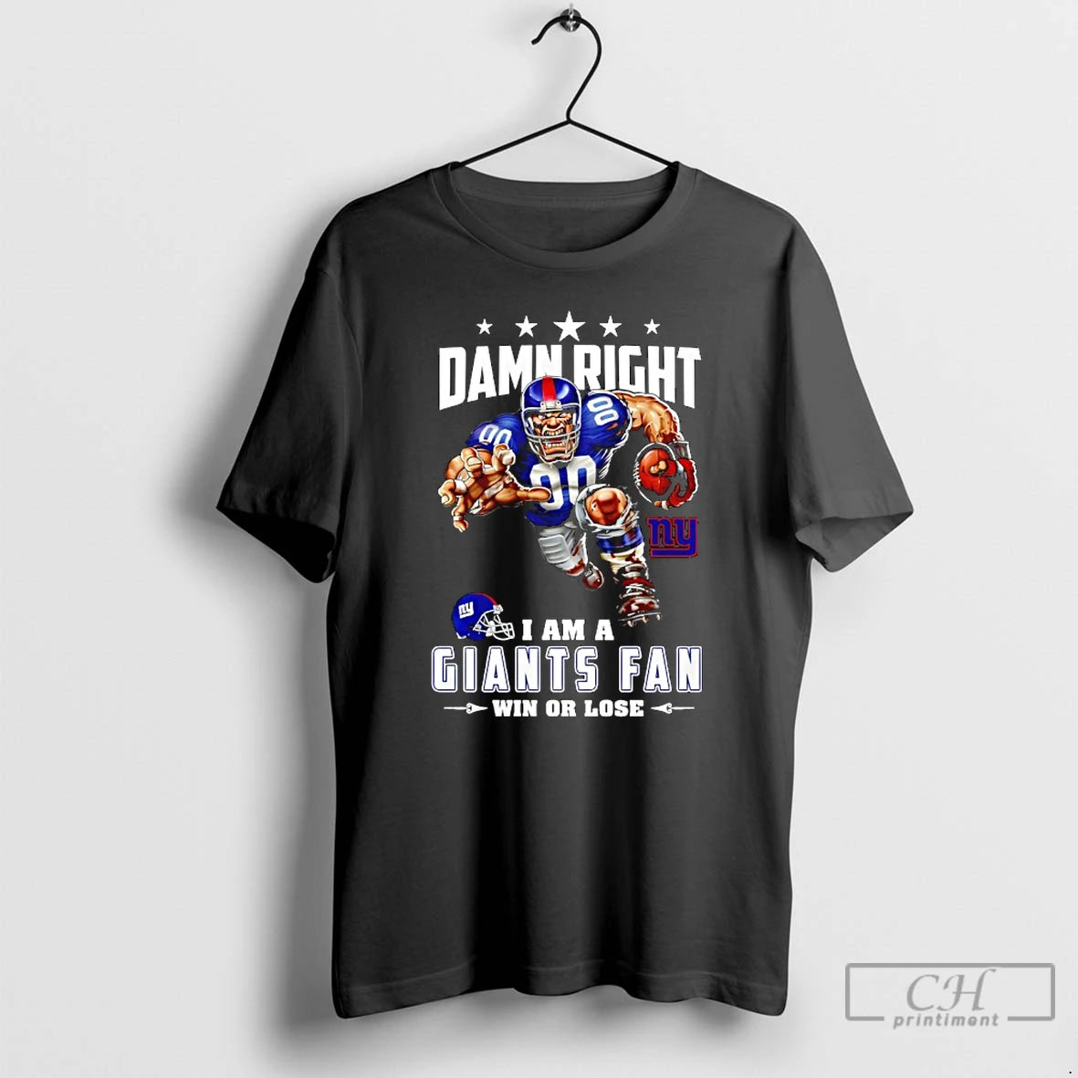 Classic New York Giants Mascot Damn Right I Am A Cowboys Fan Win Or Lose T-Shirts, Hoodie, Sweatshirt | AU01DripNestTees.com