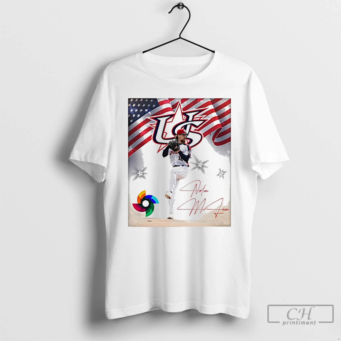 Classic Nolan Mclean Team Usa 2026 World Baseball Signature T-Shirts, Hoodie, Sweatshirt | AU01DripNestTees.com