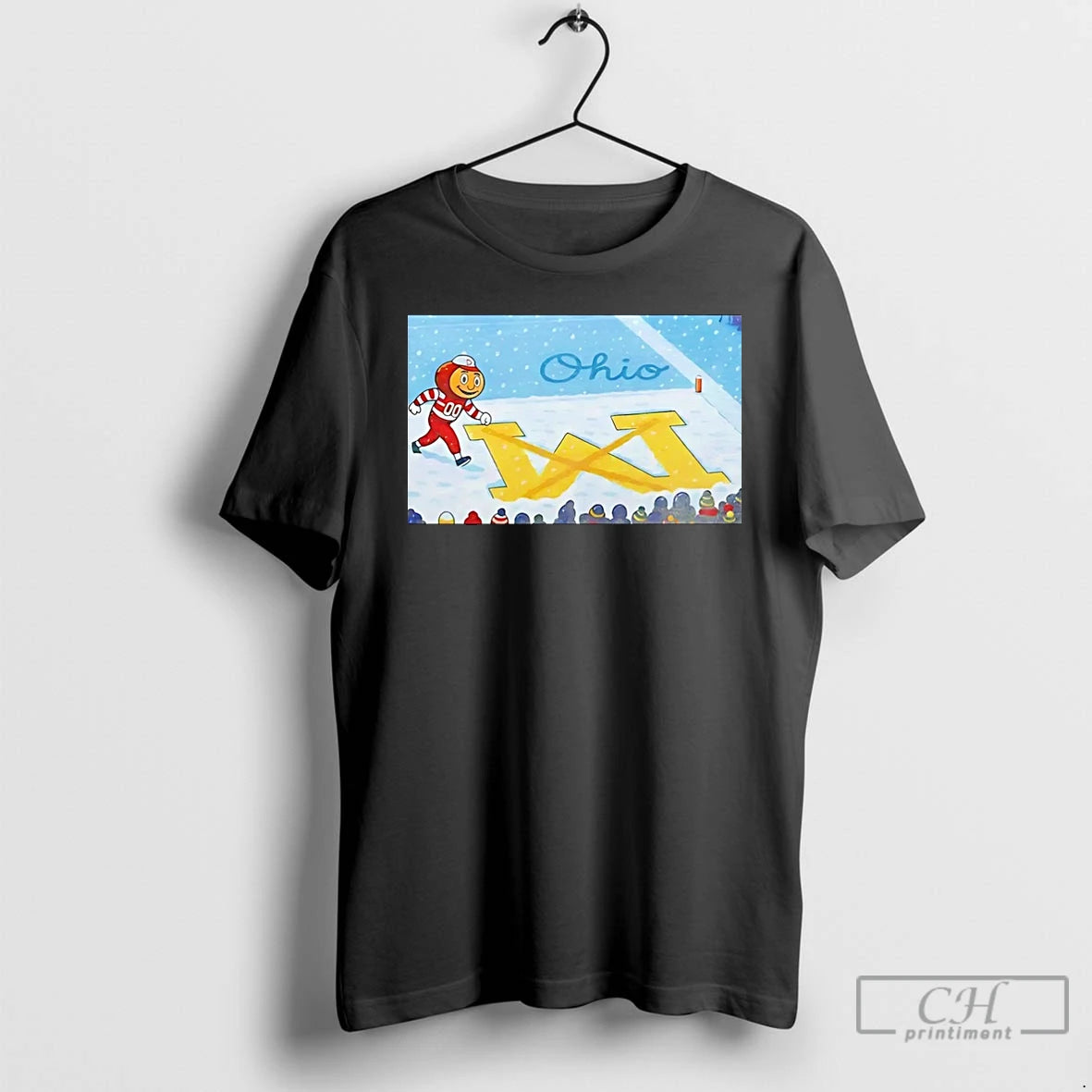 Classic Ohio State Snow Fan Football Not M Christmas T-Shirts, Hoodie, Sweatshirt | AU01DripNestTees.com