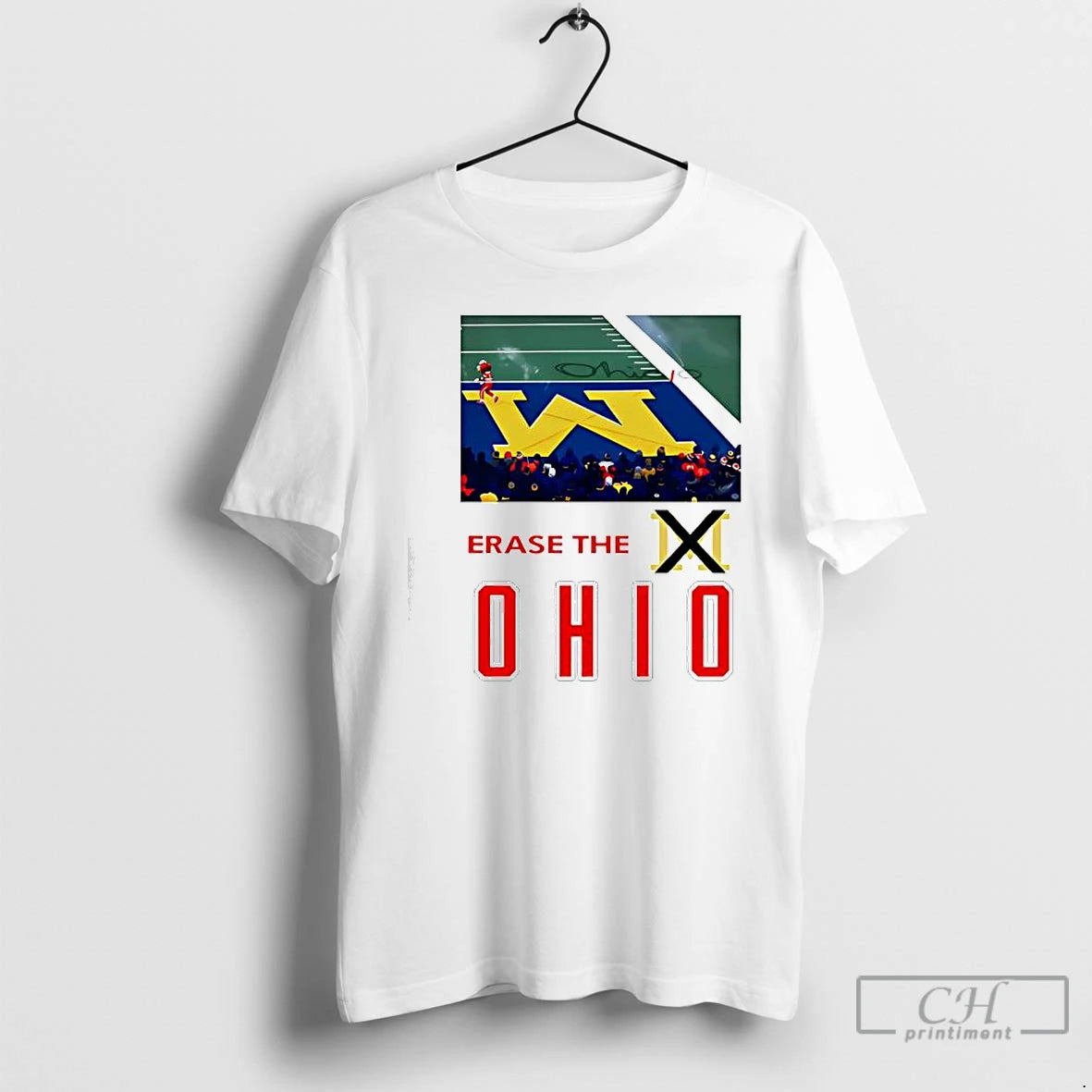 Classic Ohio Vs Michigan Erase The Ohio Stadium T-Shirts, Hoodie, Sweatshirt | AU01DripNestTees.com