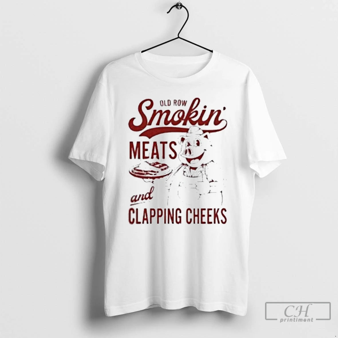Classic Old Row Smokin Meats And Clapping Cheeks T-Shirts, Hoodie, Sweatshirt | AU01DripNestTees.com