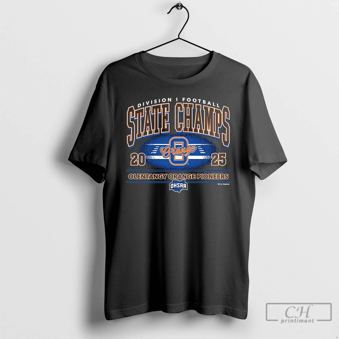 Classic Olentangy Orange Pioneers 2025 Football D1 State Champions T-Shirts, Hoodie, Sweatshirt | AU01DripNestTees.com