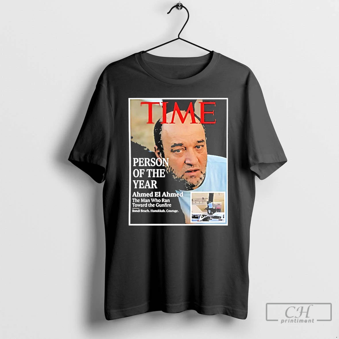 Classic Person Of The Year Ahmed El Ahmed Bondi Beach Hero T-Shirts, Hoodie, Sweatshirt | AU01DripNestTees.com