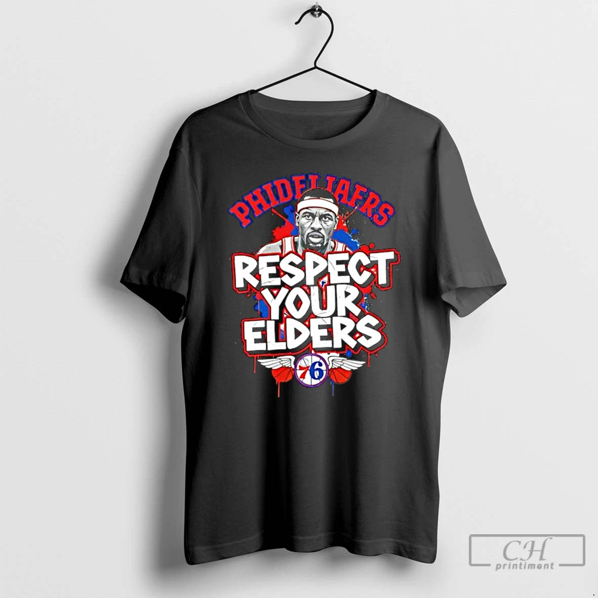 Classic Philadelphia 76ers Respect Your Elders T-Shirts, Hoodie, Sweatshirt | AU01DripNestTees.com