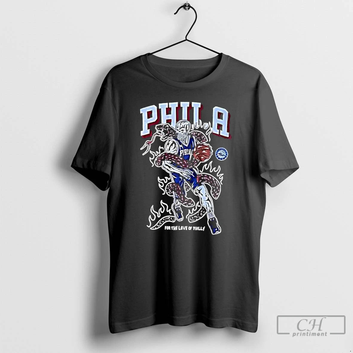 Classic Philadelphia 76ers Warren Lotas For The Love Of Philly T-Shirts, Hoodie, Sweatshirt | AU01DripNestTees.com