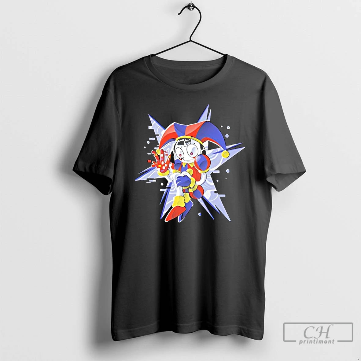 Classic Pixel Jester Retro Glitch Art T-Shirts, Hoodie, Sweatshirt | AU01DripNestTees.com