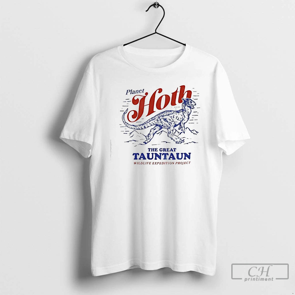 Classic Planet Hoth The Great Tauntaun Wildlife Expedition Project T-Shirts, Hoodie, Sweatshirt | AU01DripNestTees.com