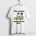 Classic Possum The Cookies Attacked Me First Funny T-Shirts, Hoodie, Sweatshirt | AU01DripNestTees.com