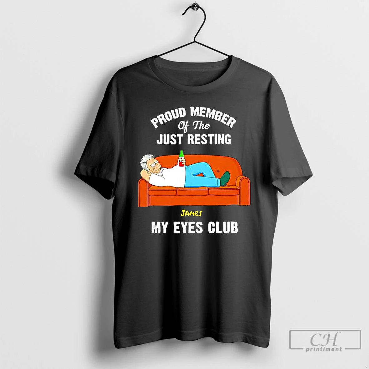 Classic Proud Member Of The Just Resting James My Eyes Club T-Shirts, Hoodie, Sweatshirt | AU01DripNestTees.com