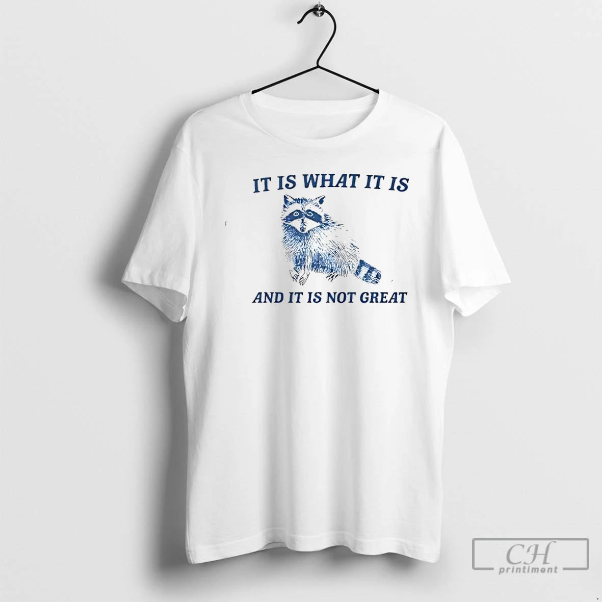 Classic Raccoon It Is What It Is And It Is Not Great Vintage T Shirts Hoodie, Sweatshirt | AU01DripNestTees.com