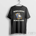 Classic Raccoon Screaming Is Self Care T-Shirts, Hoodie, Sweatshirt | AU01DripNestTees.com