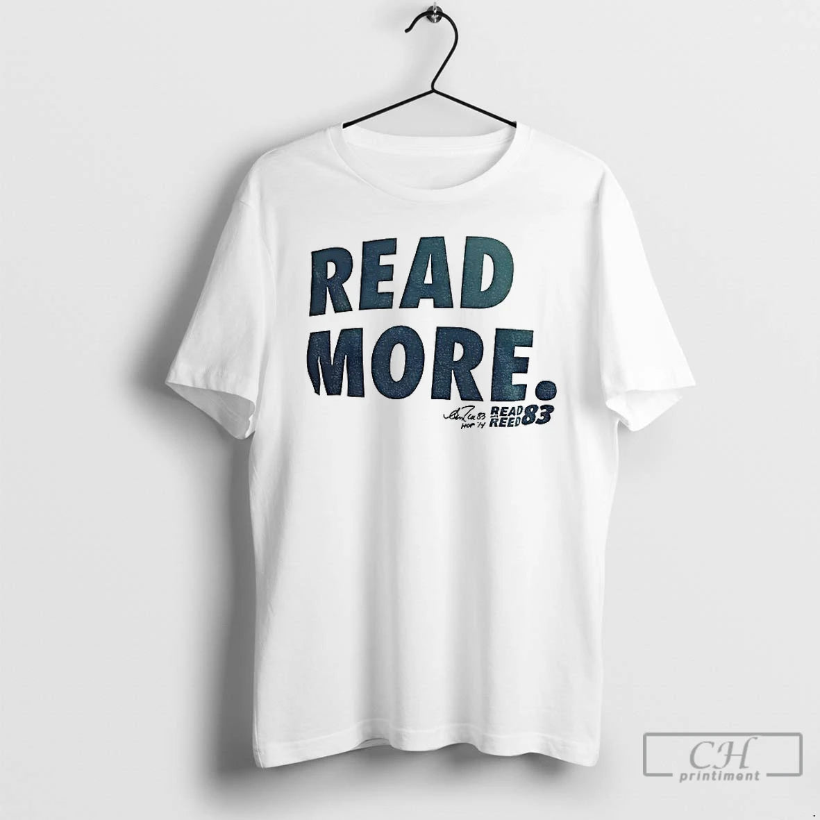 Classic Read More Read With Reed 83 Signature T-Shirts, Hoodie, Sweatshirt | AU01DripNestTees.com
