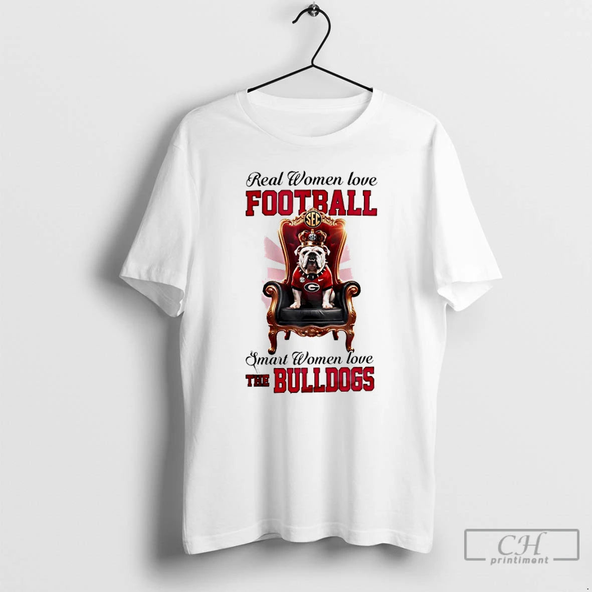 Classic Real Women Love Football Smart Women Love The Georgia Bulldogs 2025 Champions T Shirts Hoodie, Sweatshirt