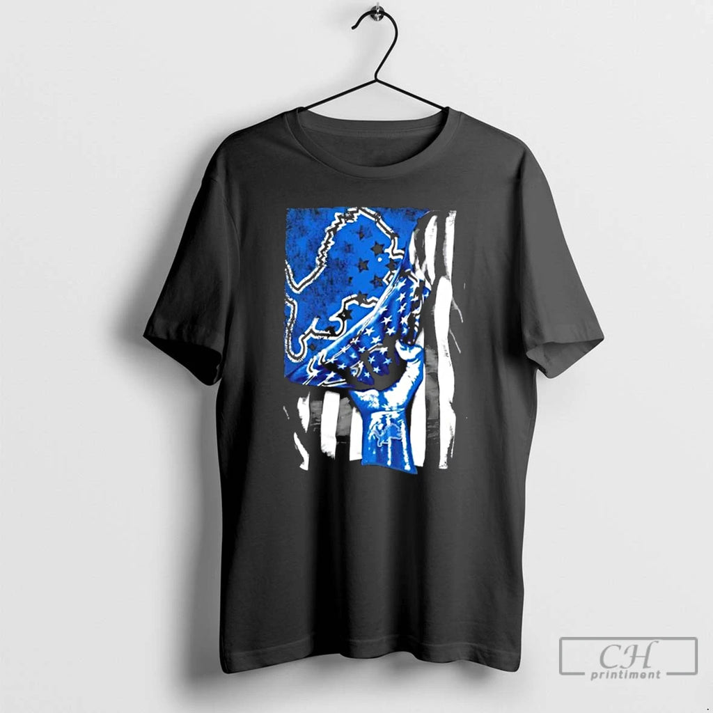 Classic Revealing The Glory Detroit Lions X Usa Flag T-Shirts, Hoodie, Sweatshirt | AU01DripNestTees.com