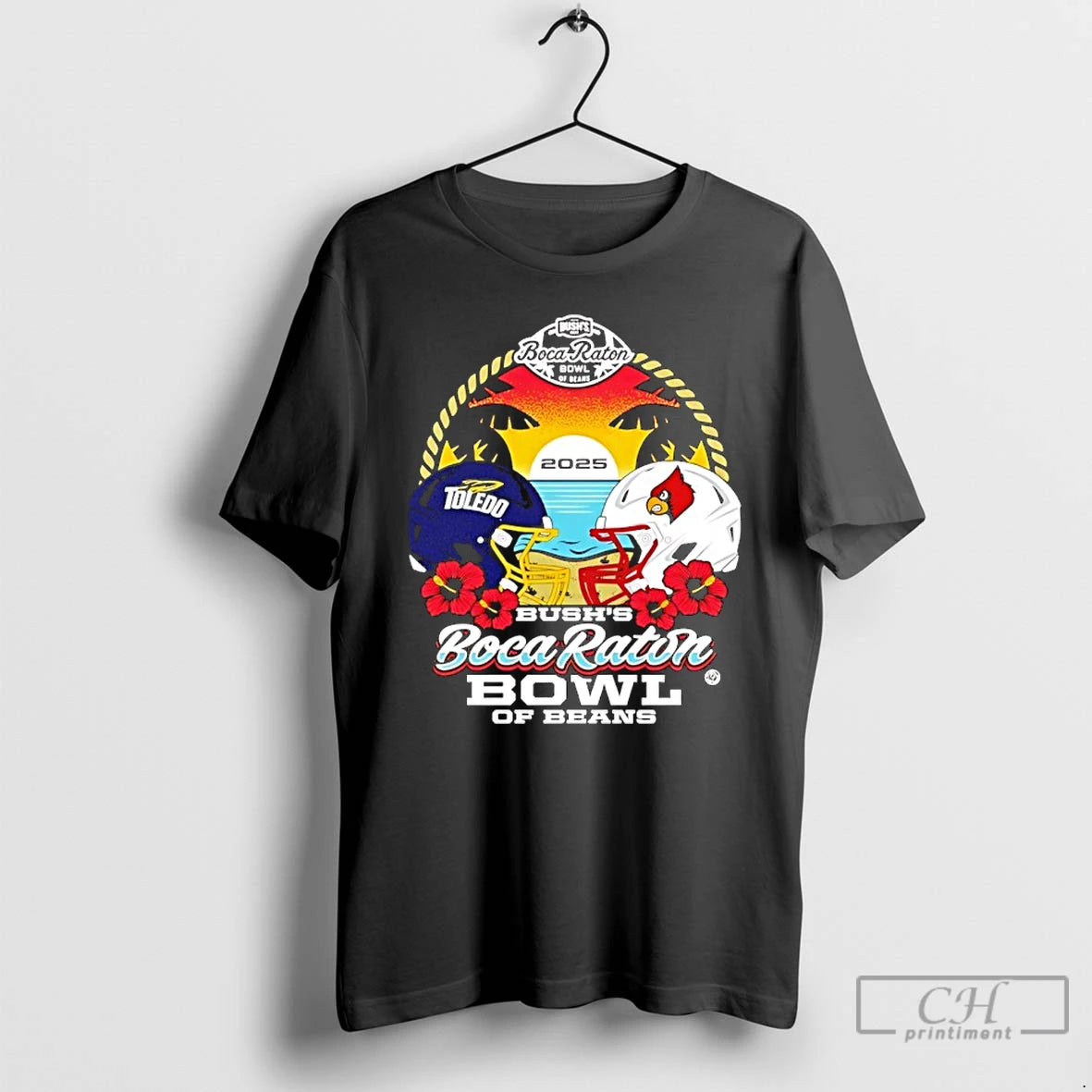 Classic Rocket Vs Cardinals 2025 Boca Raton Bowl Helmet T-Shirts, Hoodie, Sweatshirt | AU01DripNestTees.com
