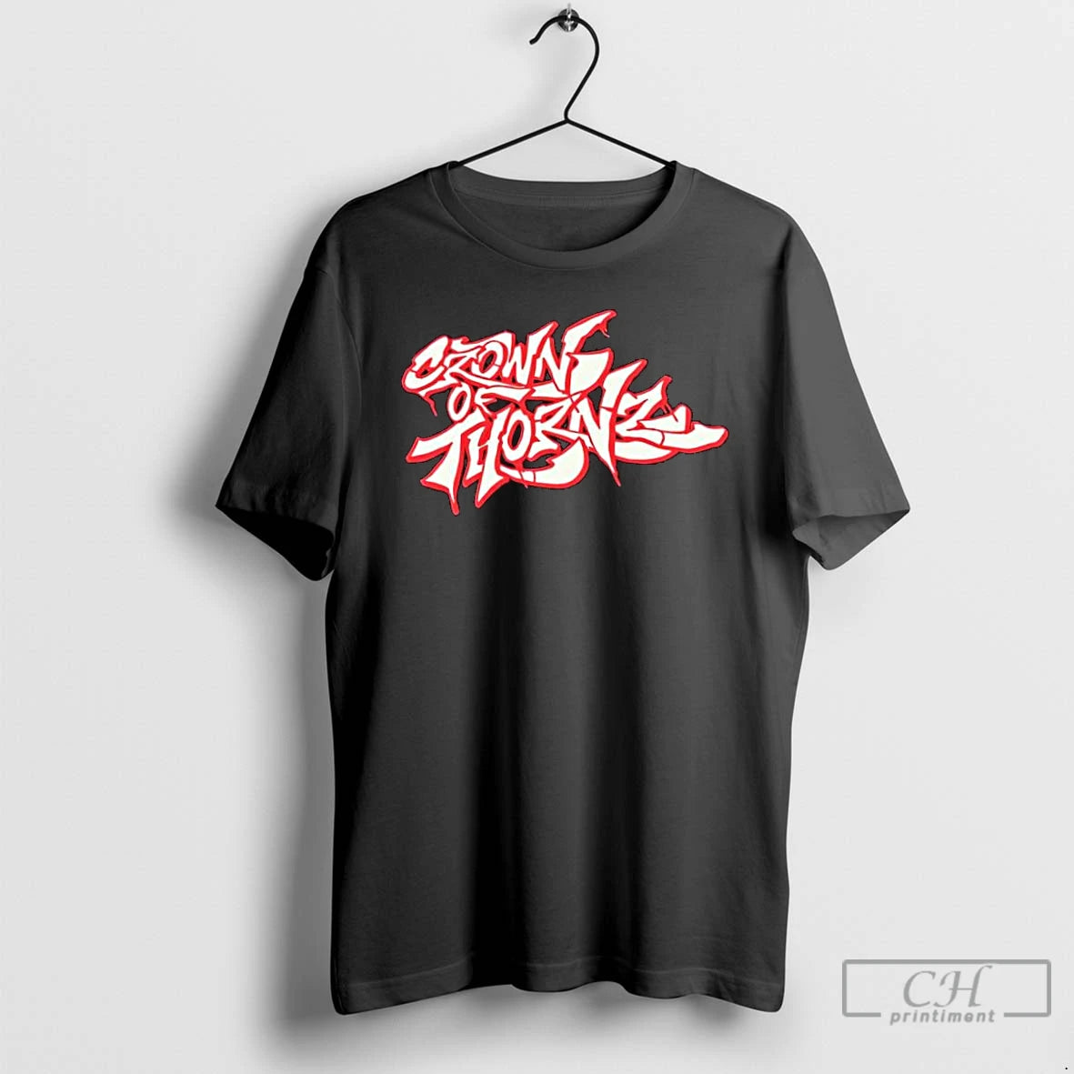 Classic Rown Of Thornz Design Text T-Shirts, Hoodie, Sweatshirt | AU01DripNestTees.com