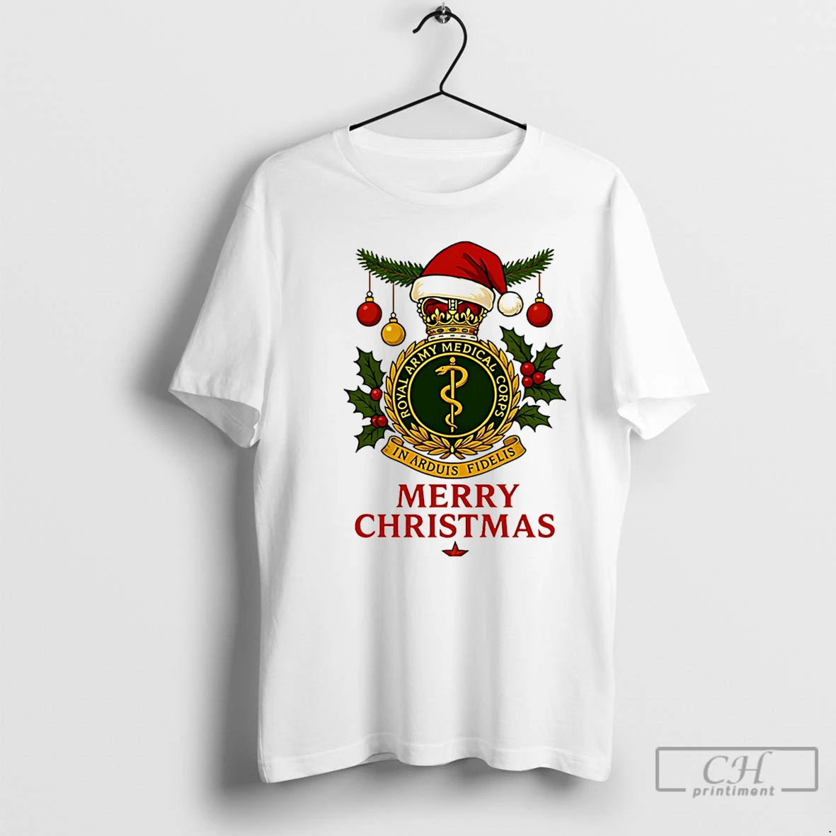 Classic Royal Army Medical Corps In Arduis Fidelis Christmas Christmas T-Shirts, Hoodie, Sweatshirt | AU01DripNestTees.com