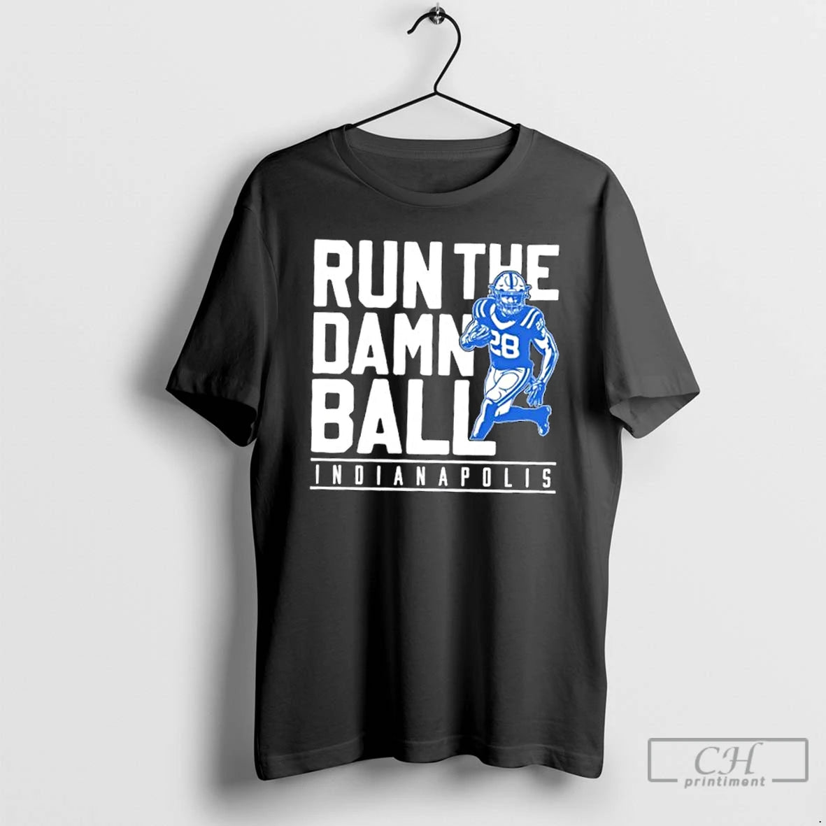 Classic Run The Damn Ball 25 Indianapolis Colts Jonathan Taylor