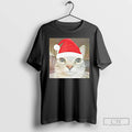 Classic Santa Cat Meme Christmas Christmas T-Shirts, Hoodie, Sweatshirt | AU01DripNestTees.com