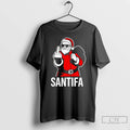 Classic Santa Claus Santifa Says Fuck You To Facism Graphic T-Shirts, Hoodie, Sweatshirt | AU01DripNestTees.com