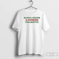 Classic Santa Needs A Fucking Cigarette T-Shirts, Hoodie, Sweatshirt | AU01DripNestTees.com