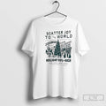 Classic Scatter Joy To The World Holiday Hops On High Short North Columbus Ohio T-Shirts, Hoodie, Sweatshirt