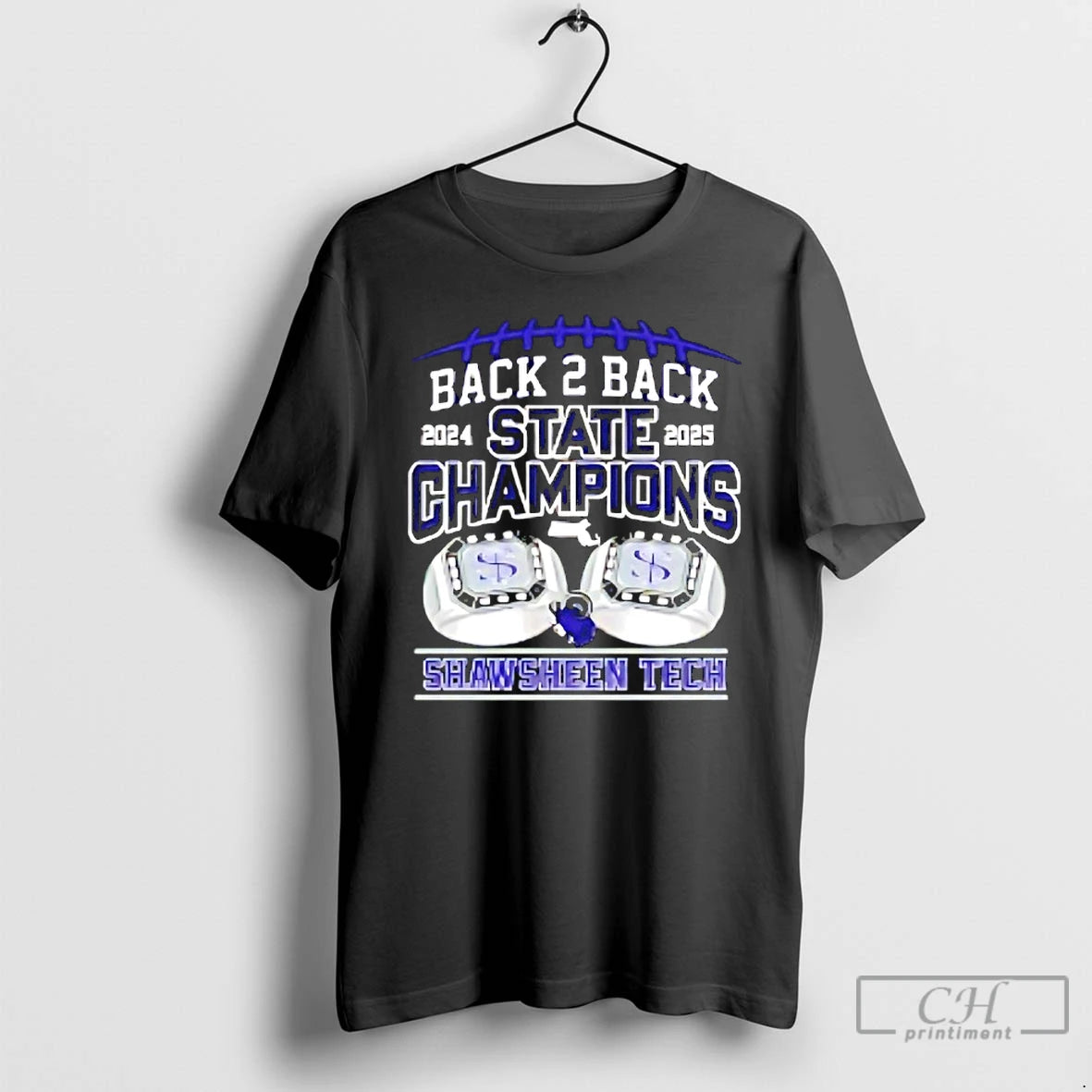 Classic Shawsheen Tech Back 2 Back 2024 2025 State Champions T-Shirts, Hoodie, Sweatshirt | AU01DripNestTees.com