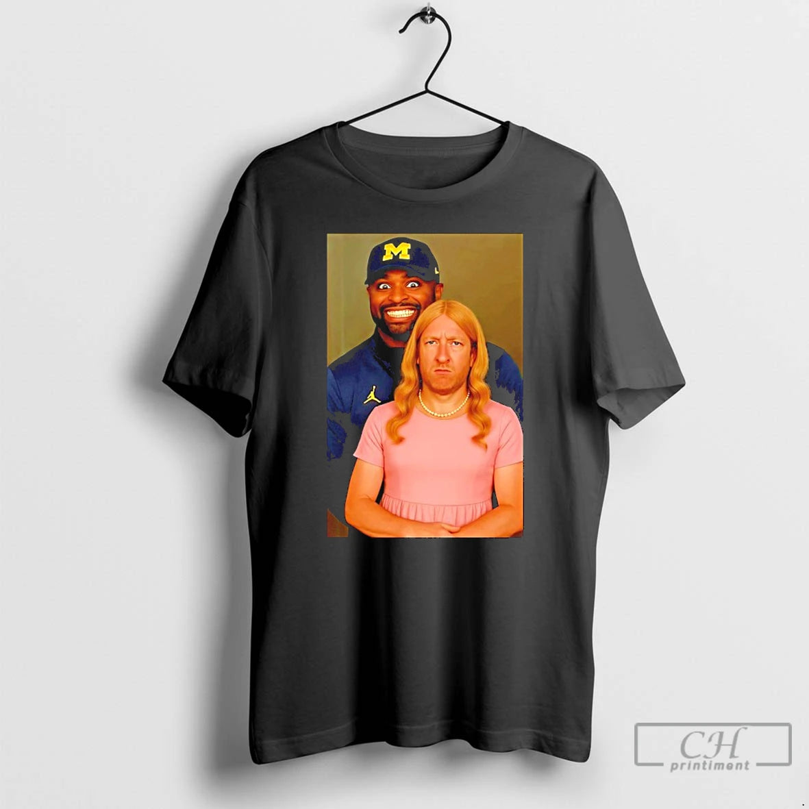 Classic Sherrone Moore And His Assistant During Happier Times T-Shirts, Hoodie, Sweatshirt | AU01DripNestTees.com