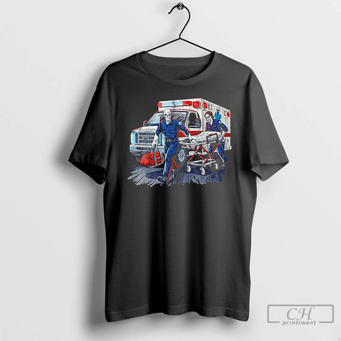 Classic Skeleton Paramedic Vintage T-Shirts, Hoodie, Sweatshirt | AU01DripNestTees.com