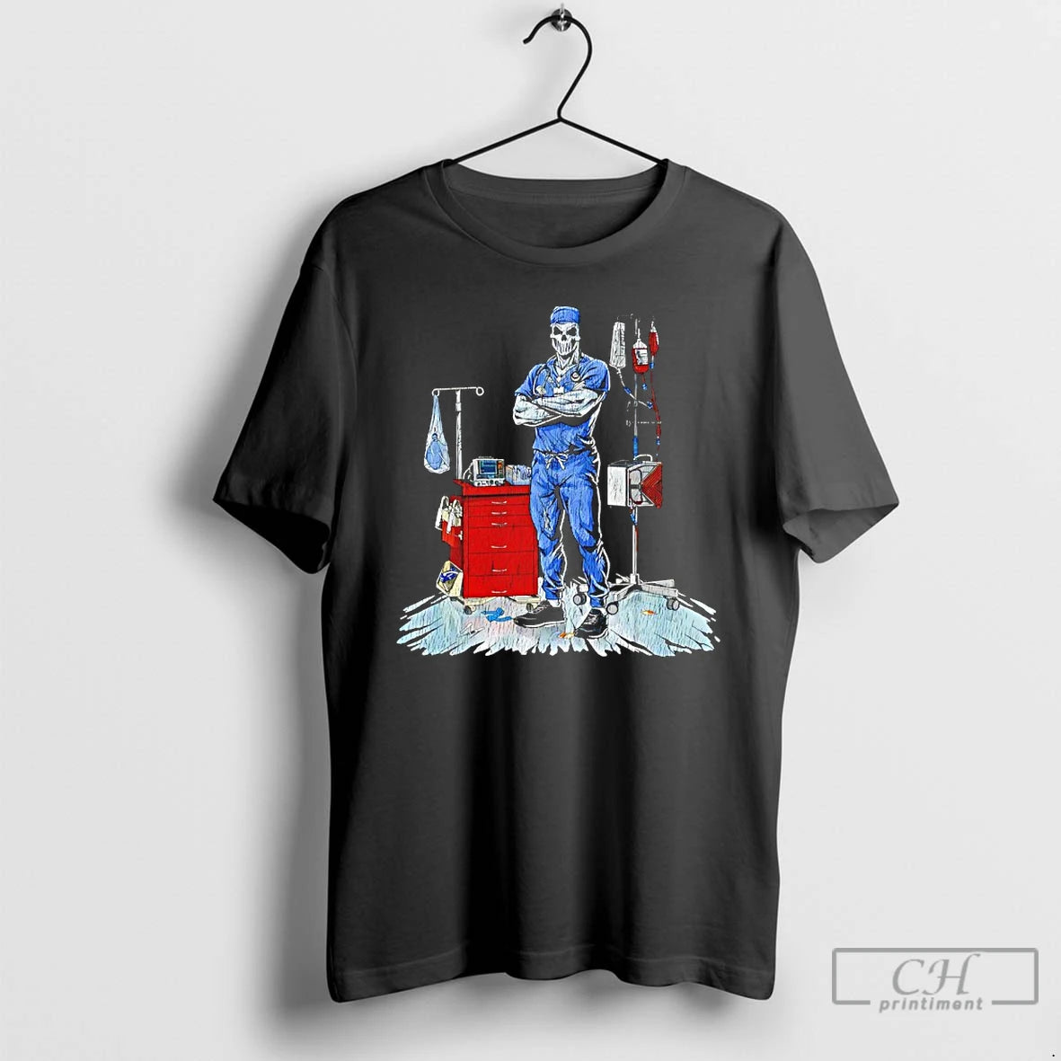 Classic Skeleton Deadside Nurse Vintage T-Shirts, Hoodie, Sweatshirt | AU01DripNestTees.com