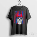 Classic Skull Wearing A Cap New York Giants Us Flag T-Shirts, Hoodie, Sweatshirt | AU01DripNestTees.com