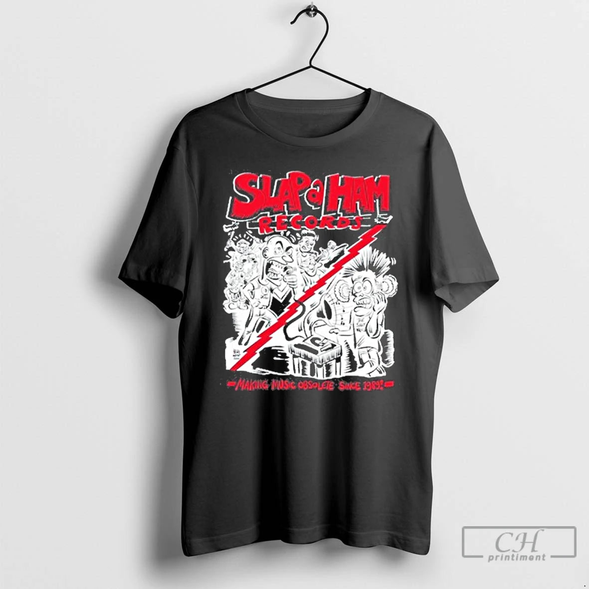 Classic Slap A Ham Records Making Music Obsolete 2025 T-Shirts, Hoodie, Sweatshirt | AU01DripNestTees.com