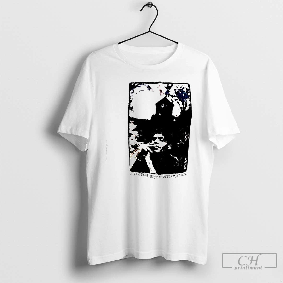 Classic Smoke Michael Peter Smith Characters Enter As Often They Exit T-Shirts, Hoodie, Sweatshirt | AU01DripNestTees.com