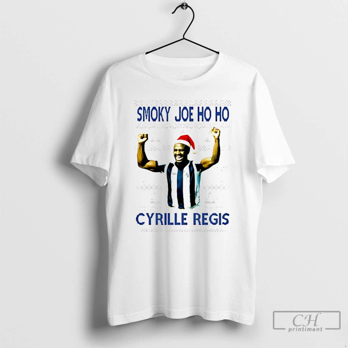 Classic Smoky Joe Ho Ho Cyrille Regis West Brom Christmas T-Shirts, Hoodie, Sweatshirt | AU01DripNestTees.com