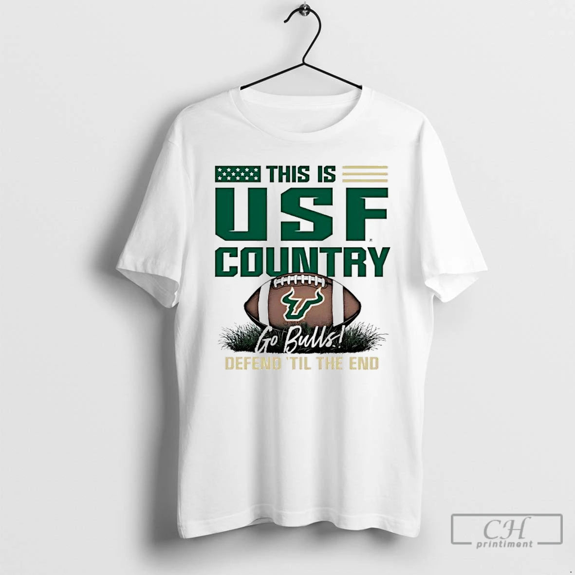 Classic South Florida Bulls This Is Usf Country Defend Til The End T Shirts Sweater Hoodie, Sweatshirt | AU01DripNestTees.com
