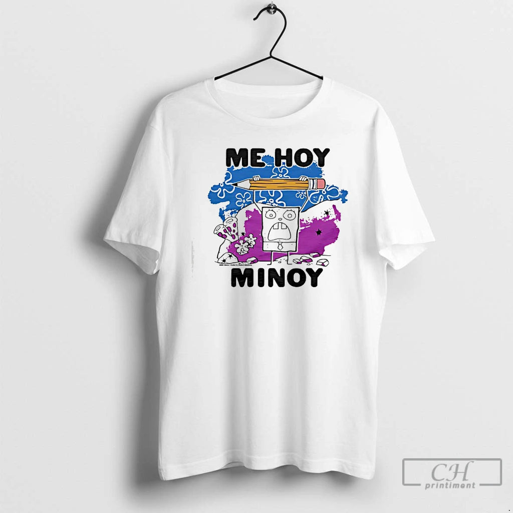 Classic Sponge Squarepants Doodlebob Me Hoy Minoy Graphic T-Shirts, Hoodie, Sweatshirt | AU01DripNestTees.com