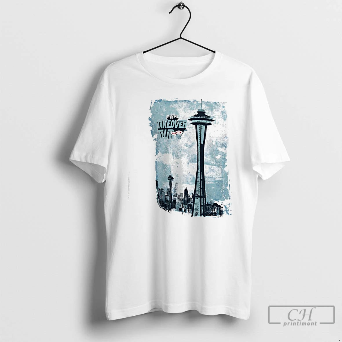 Classic Stadium Essentials Seattle Takeover City Photo T-Shirts, Hoodie, Sweatshirt | AU01DripNestTees.com