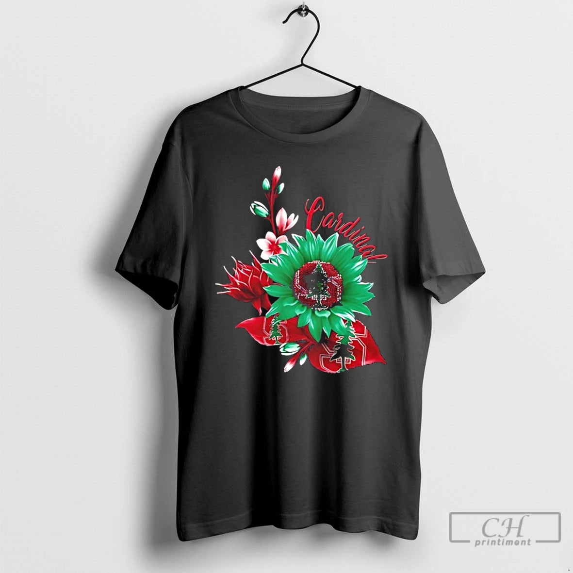 Classic Stanford Cardinal Football X Sunflower Floral T-Shirts, Hoodie, Sweatshirt | AU01DripNestTees.com