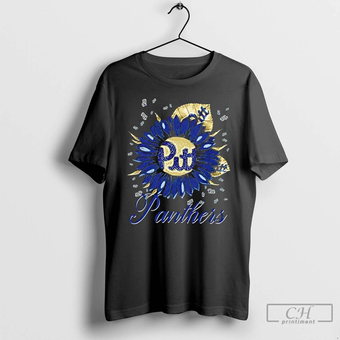 Classic Sunflower X Pittsburgh Panthers Football Logo T-Shirts, Hoodie, Sweatshirt | AU01DripNestTees.com