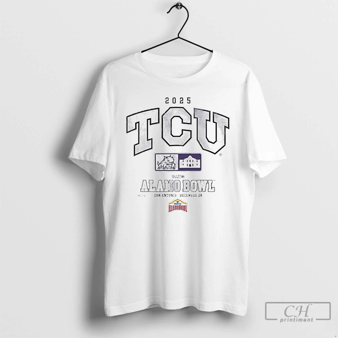 Classic Tcu Horned Frogs 2025 Valero Alamo Bowl San Antonio T-Shirts, Hoodie, Sweatshirt | AU01DripNestTees.com