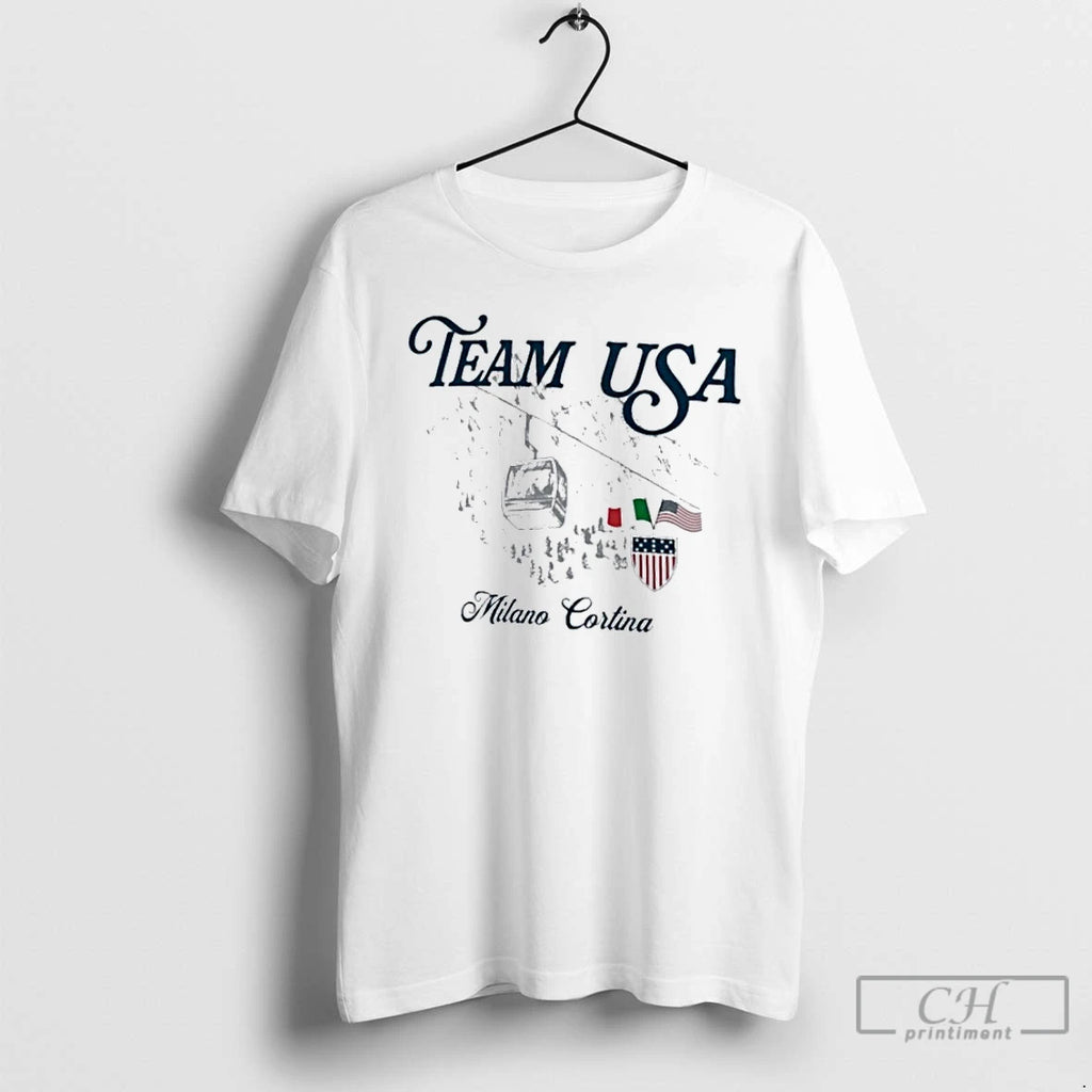 Classic Team Usa 2026 Milano Cortina T-Shirts, Hoodie, Sweatshirt | AU01DripNestTees.com
