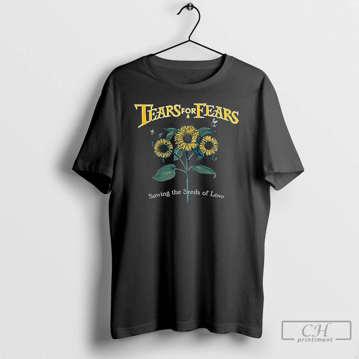 Classic Tears For Fears Sowing The Seeds Of Love Sunflowers T-Shirts, Hoodie, Sweatshirt | AU01DripNestTees.com