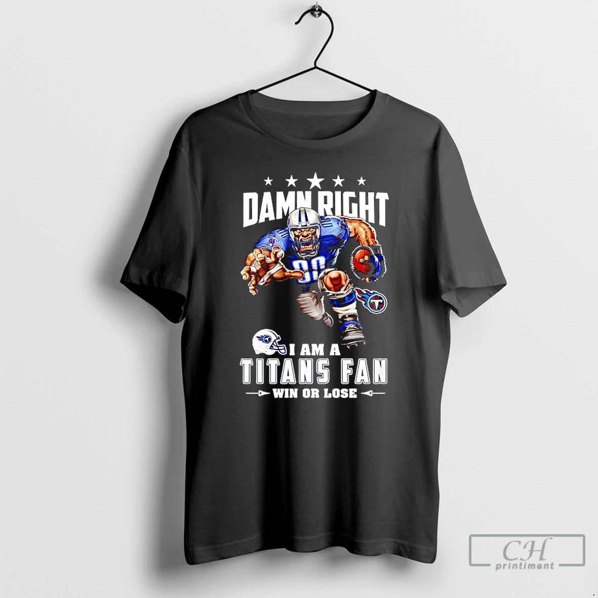 Classic Tennessee Titans Mascot Damn Right I Am A Cowboys Fan Win Or Lose T-Shirts, Hoodie, Sweatshirt | AU01DripNestTees.com