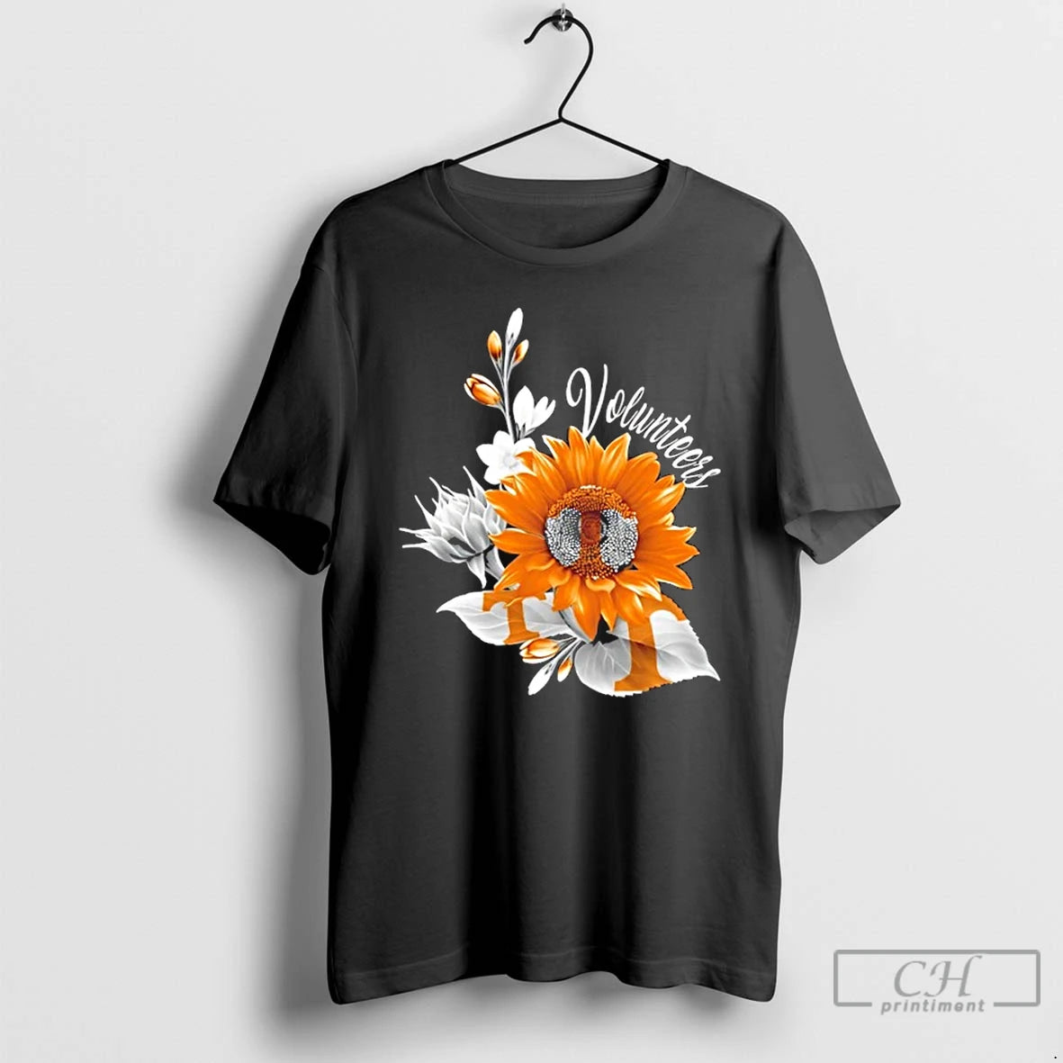Classic Tennessee Volunteers Football X Sunflower Floral T-Shirts, Hoodie, Sweatshirt | AU01DripNestTees.com