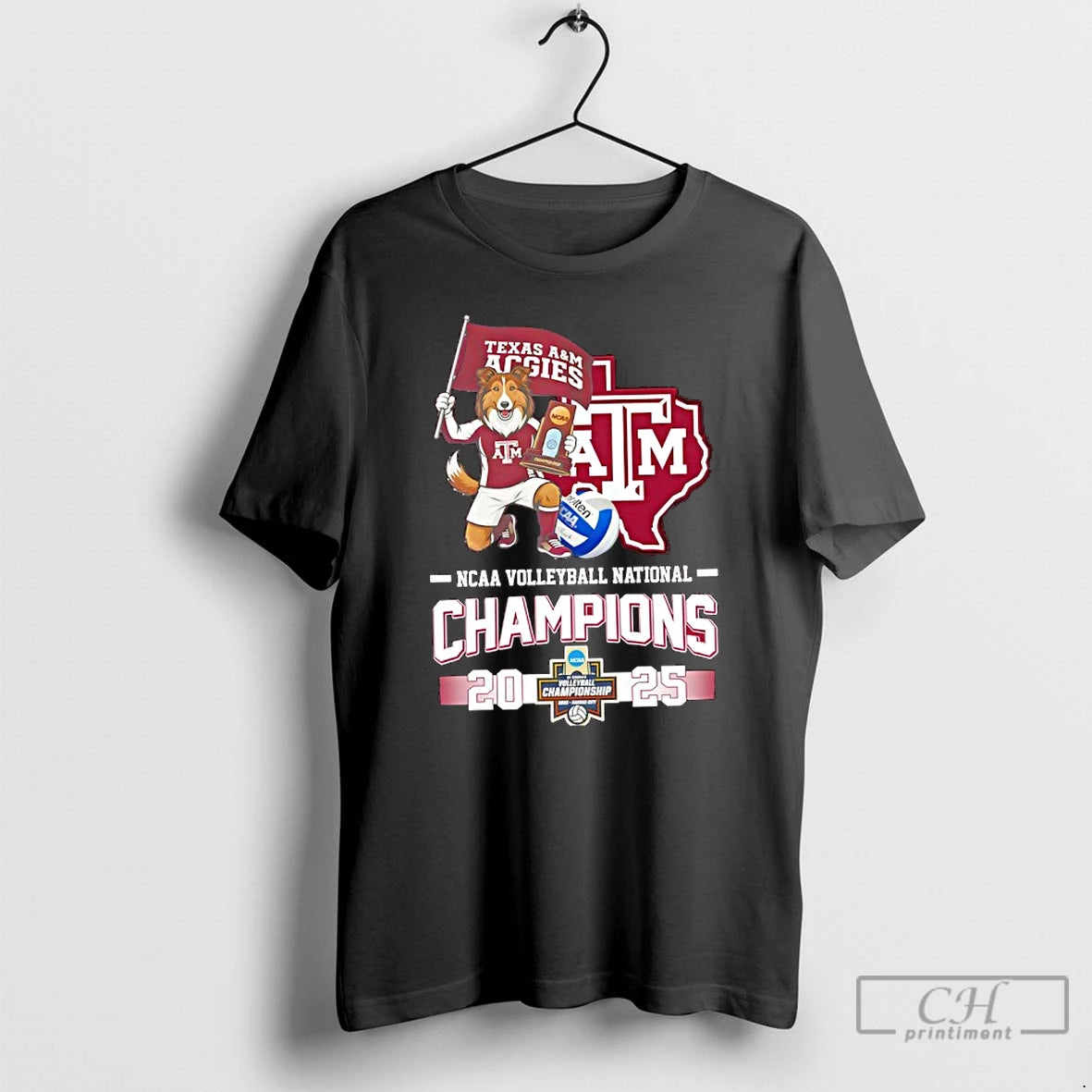 Classic Texas Am Aggies Ncaa Voleyball National Champions 2025 Mascot T-Shirts, Hoodie, Sweatshirt | AU01DripNestTees.com