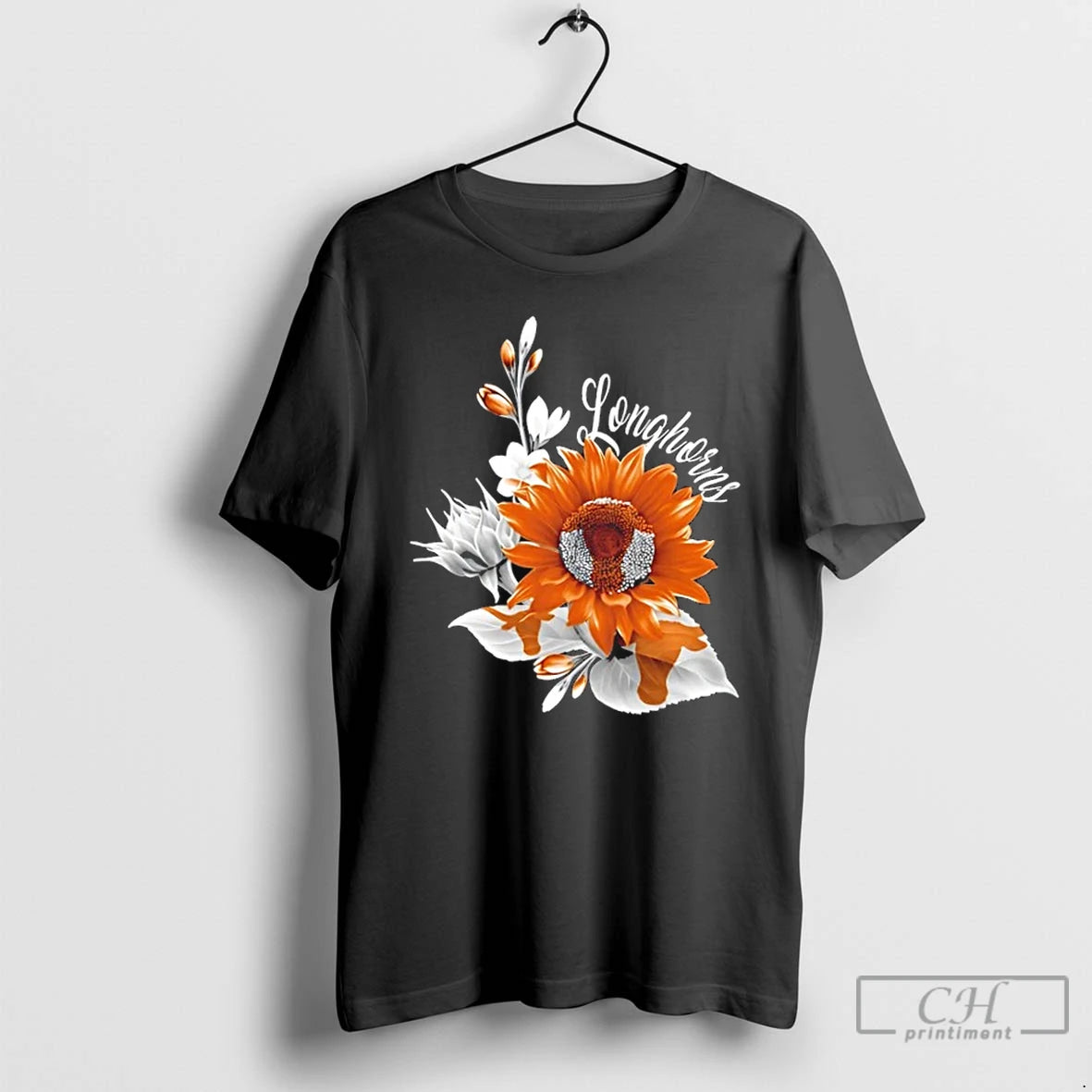 Classic Texas Longhorns Football X Sunflower Floral T-Shirts, Hoodie, Sweatshirt | AU01DripNestTees.com