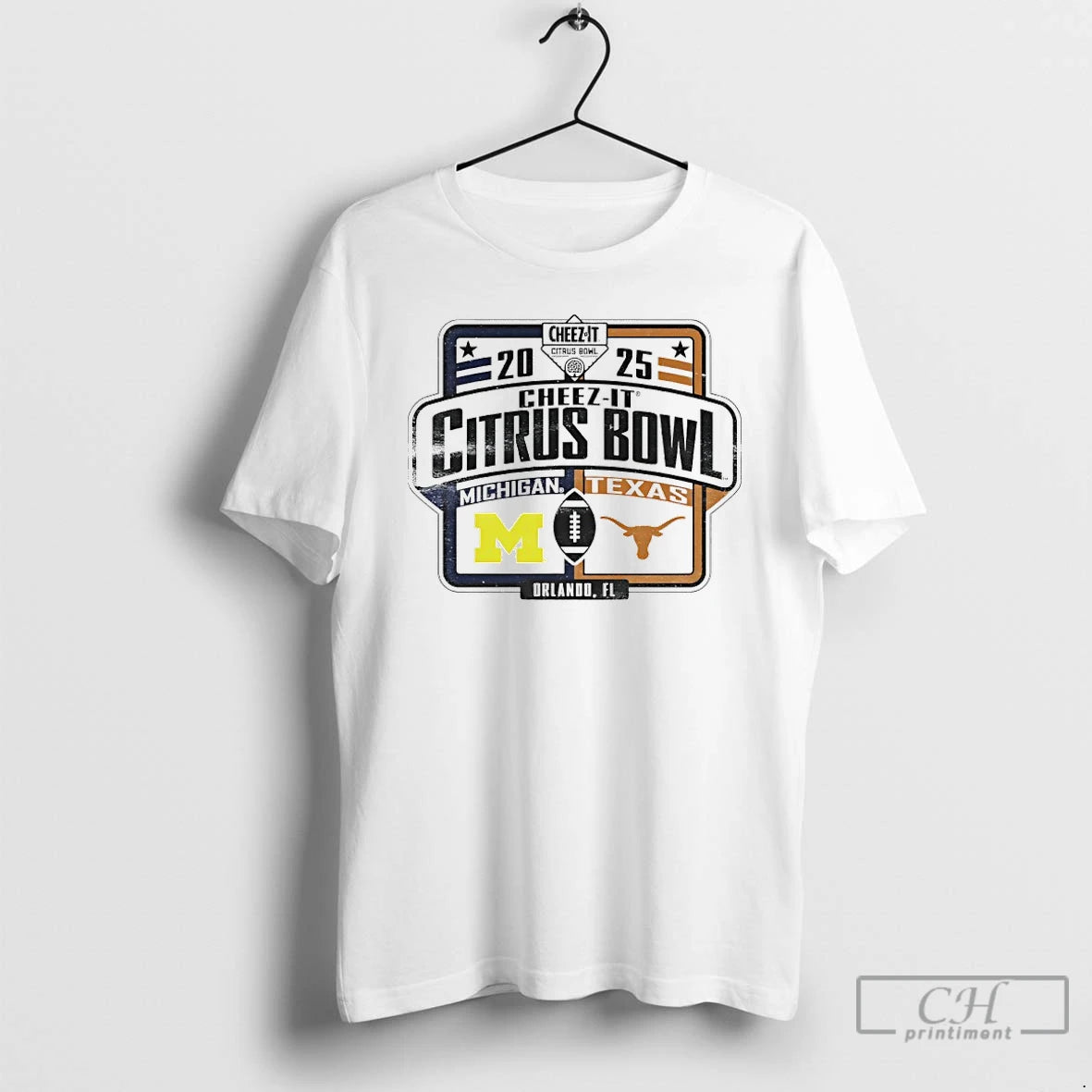 Classic Texas Longhorns Beat Michigan Wolverines 2025 Citrus Bowl Game Dueling T-Shirts, Hoodie, Sweatshirt