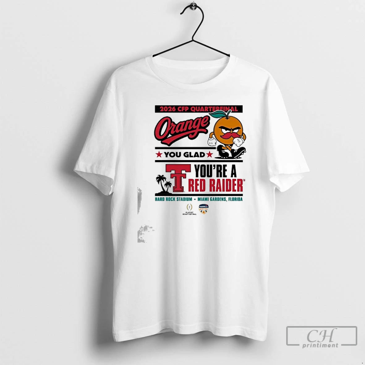 Classic Texas Tech 2025 Cfp Orange You Glad Youre A Red Raider T Shirts Sweater Hoodie, Sweatshirt | AU01DripNestTees.com
