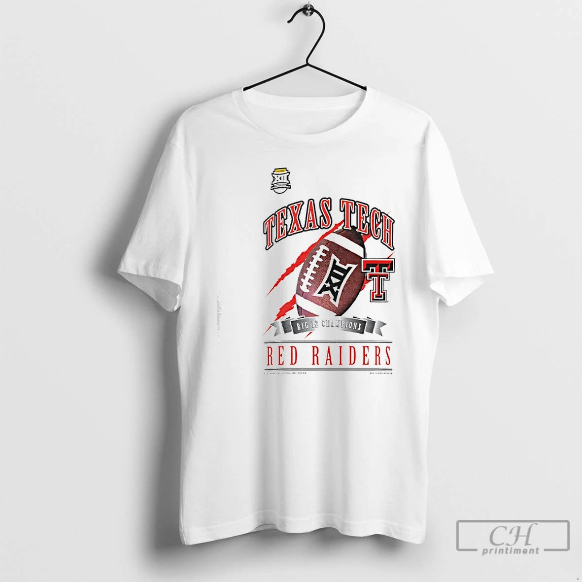 Classic Texas Tech Red Raiders Big 12 Champions 2025 T-Shirts, Hoodie, Sweatshirt | AU01DripNestTees.com